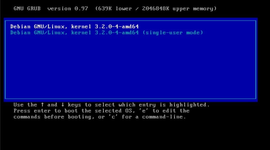 Booting from hard drive - mbr - OVH